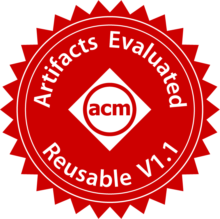 ACM artifact evaluated reusable